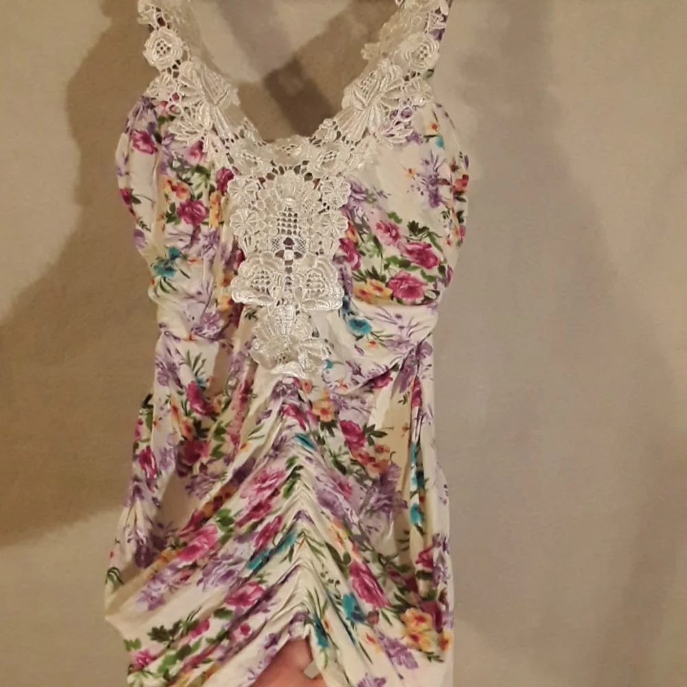 **DONATED** Buttery soft floral tank - Picture 2 of 5